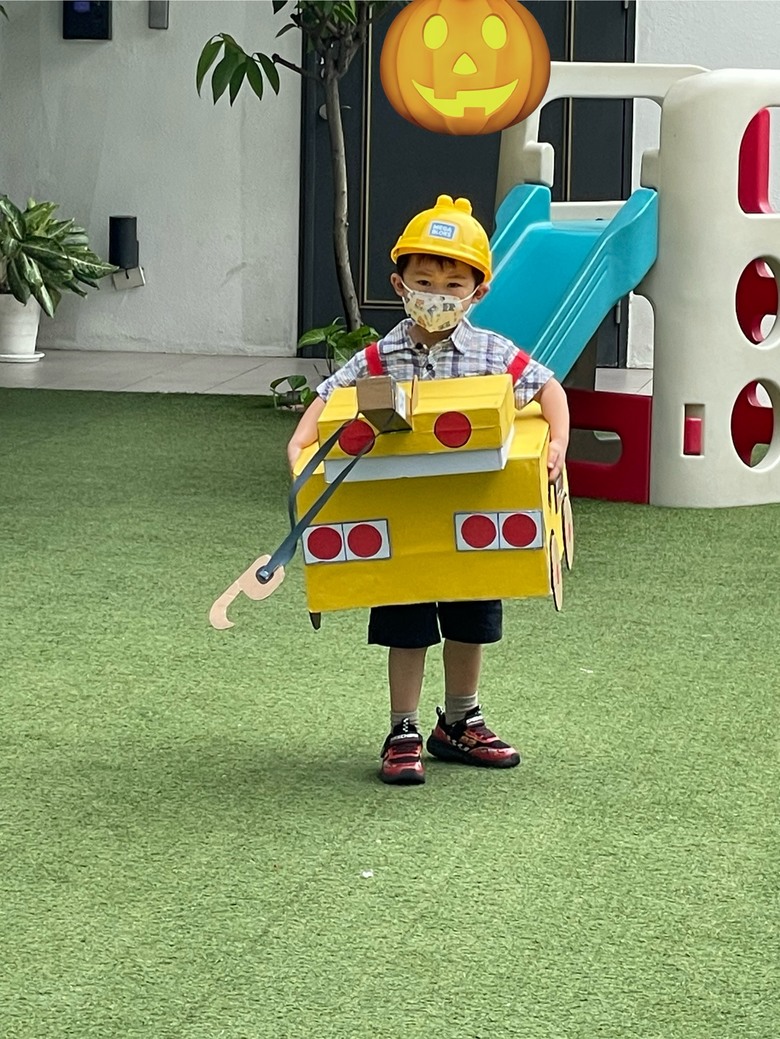萬聖節變裝DIY吊車造型 萬聖節變裝DIY吊車造型