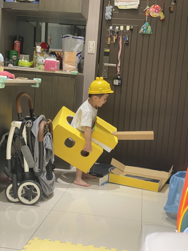 萬聖節變裝DIY吊車造型 萬聖節變裝DIY吊車造型